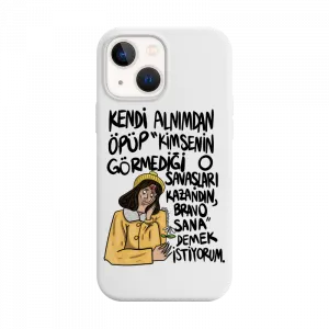 Kendi Alnımdan Öpüp-1 iPhone Kılıf Ürün Görseli