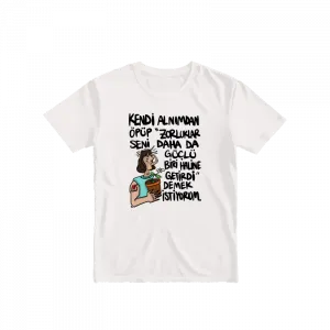 Kendi Alnımdan Öpüp-3 Basic Tshirt Ürün Görseli