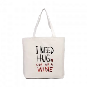 I NEED HUG Kanvas Çanta Ürün Görseli