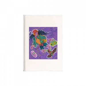 Milenyum Kızı (Y2K) Kanvas Defter Ürün Görseli