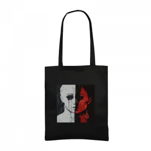 The Face of Inner Turmoil Gabardin Çanta Ürün Görseli