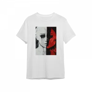 The Face of Inner Turmoil Oversize Tshirt Ürün Görseli