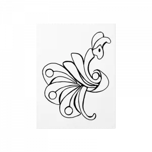 Kelebek Poster Ürün Görseli