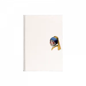 Inci Küpeli Kız Kanvas Defter Ürün Görseli