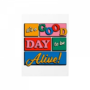 Alive Vibes Poster Ürün Görseli