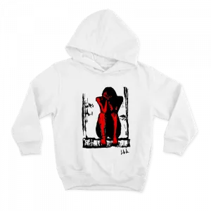REGRET IN BLACK AND RED Hoodie Ürün Görseli