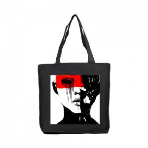 Blindfolded by the System Kanvas Çanta Ürün Görseli