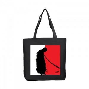 The Weight of Silence Kanvas Çanta Ürün Görseli