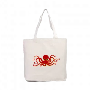 Octopus's Garden Kanvas Çanta Ürün Görseli