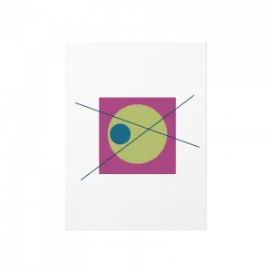 Fuşya Poster Ürün Görseli