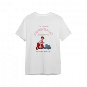 Socially Selective: Tarz Sahibi Mesafe Oversize Tshirt Ürün Görseli