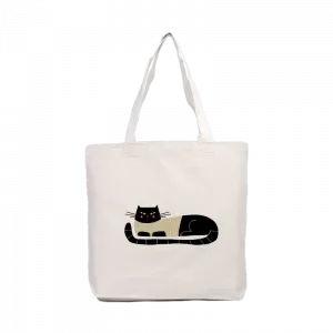 Cat 01 Kanvas Çanta Ürün Görseli