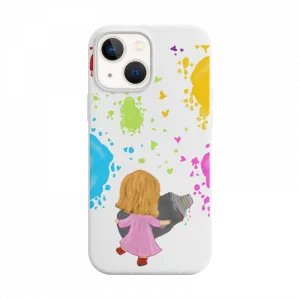 Küçük kız iPhone Kılıf Ürün Görseli