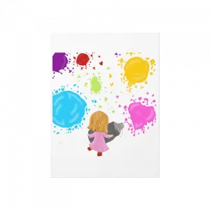 Küçük kız Poster Ürün Görseli