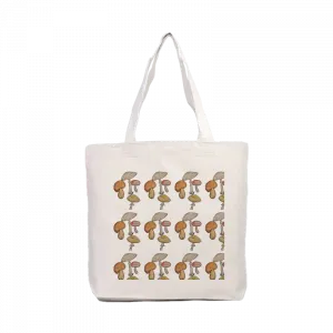 with mush love <3  Kanvas Çanta Ürün Görseli