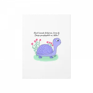 Kendi hızımda ilerliyorum  Poster Ürün Görseli