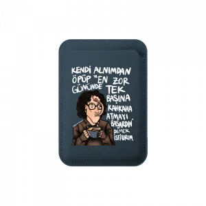Kendi Alnımdan Öpüp-5 MagSafe Cüzdan Ürün Görseli