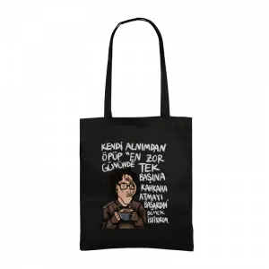 Kendi Alnımdan Öpüp-5 Gabardin Çanta Ürün Görseli