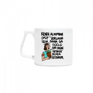 Kendi Alnımdan Öpüp-3 Artisan Kupa Ürün Görseli