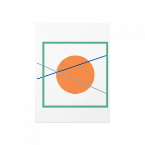 Yeşil Poster Ürün Görseli