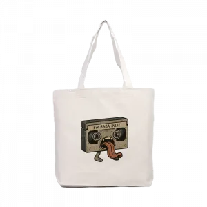 Kaset Canavarı Kanvas Çanta Ürün Görseli