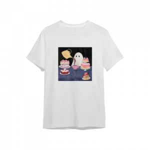 Hayalet Çay Patisi Oversize Tshirt  Ürün Görseli