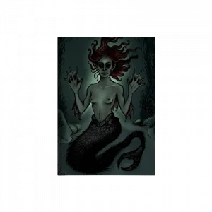 Deniz kızı Kanvas Defter Ürün Görseli