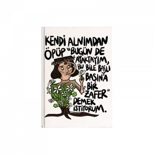 Kendi Alnımdan Öpüp-6 Kanvas Defter Ürün Görseli