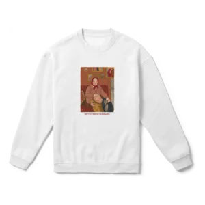 KEEP CALM AND HUG YOUR BABUSHKA Oversize Sweatshirt Ürün Görseli