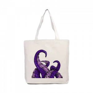 Ahtapot Kanvas Çanta Ürün Görseli