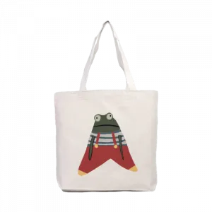 Kurbağa Kanvas Çanta Ürün Görseli