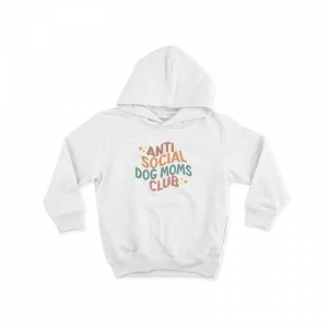Anti Social Dog Moms Club Çocuk Hoodie Ürün Görseli