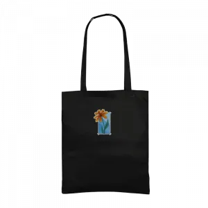 flower, plant, girl Gabardin Çanta Ürün Görseli