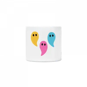 Sevimli Hayaletler Renkli Artisan Kupa Ürün Görseli