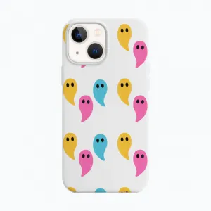 Sevimli Hayaletler Renkli iPhone Kılıf Ürün Görseli