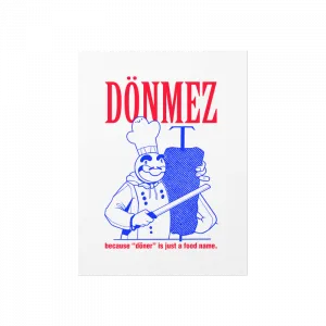 DÖNER IS JUST A FOOD NAME Poster Ürün Görseli