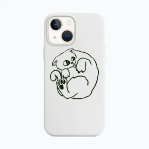 Kedi Kutu iPhone Kılıf Ürün Görseli