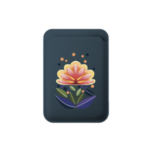 Soyut çiçek MagSafe Cüzdan Ürün Görseli