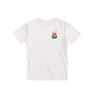 Soyut çiçek Basic Tshirt Ürün Görseli