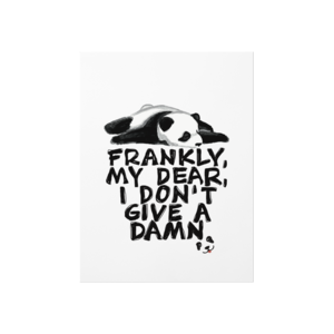 Umurumda değil Poster Ürün Görseli