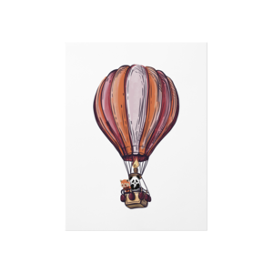 Balonda Poster Ürün Görseli