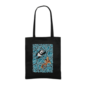 Yüzen ayı Gabardin Çanta Ürün Görseli