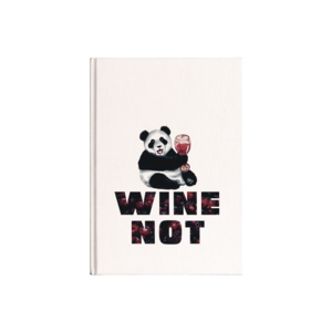 Wine not Kanvas Defter Ürün Görseli