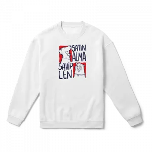 Satın Alma Sahiplen Oversize Sweatshirt Ürün Görseli