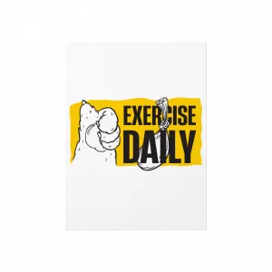 Exercise Daily Poster Ürün Görseli