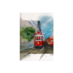 Beyoğlu’nda gezersin Kanvas Defter Ürün Görseli