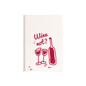 Wine not? Kanvas Defter Ürün Görseli