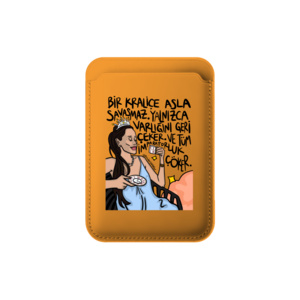 Esmer Kraliçe MagSafe Cüzdan Ürün Görseli