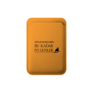 Siyah kedi iyi günler diler MagSafe Cüzdan Ürün Görseli