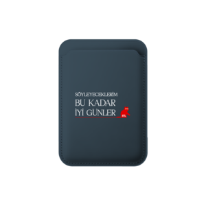 Kırmızı kedi İyi günler diler MagSafe Cüzdan Ürün Görseli